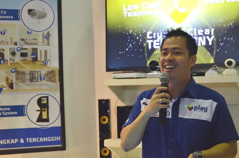 Peluncuran MNC Play Smart Home di Ajang Indocomtech 2016