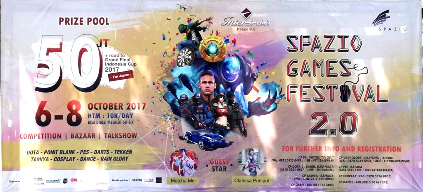 MNC Play Sahabat Komunitas Gamers di Spazio Games Festival 2.0