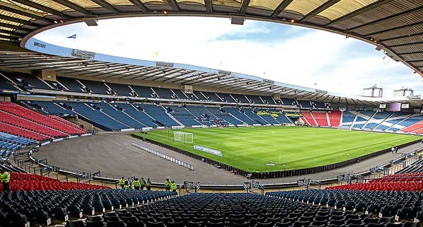 Stadion Hampden Park, Glasgow - Skotlandia
