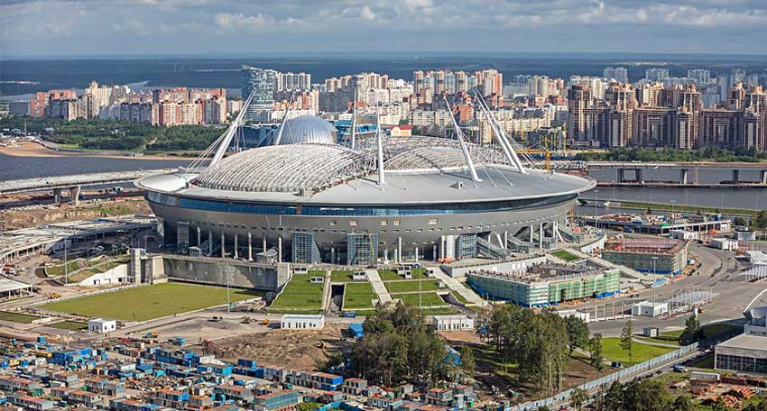 Stadion Krestovsky, Saint Petersburg - Russia