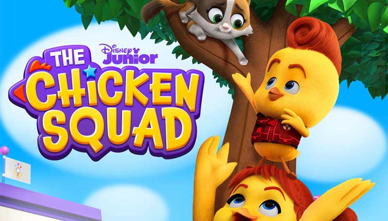 The Chicken Squad New Show di Channel Disney Junior