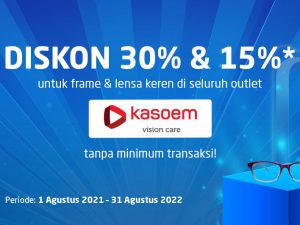 Makin Kece dengan Diskon Pembelian Frame dan Lensa di Kasoem Vision Care!